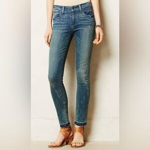 Pilcro stet ankle fray jeans